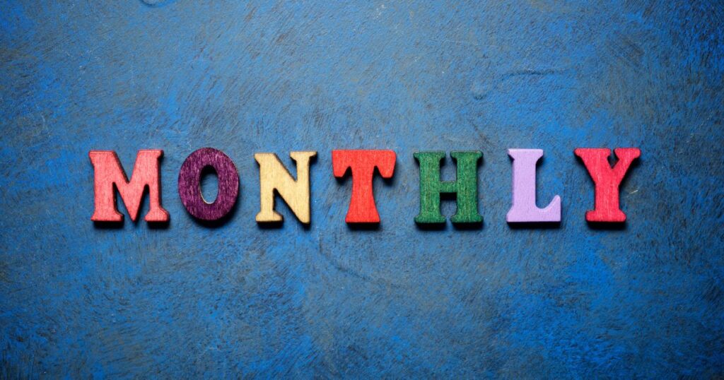 月毎